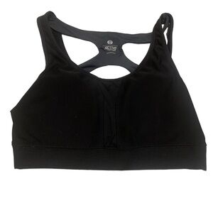 Old Navy Active Black Cross-Back Sports Bra - Size M